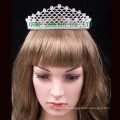 2016 Vente en gros Métal couronne en forme de strass Tiara